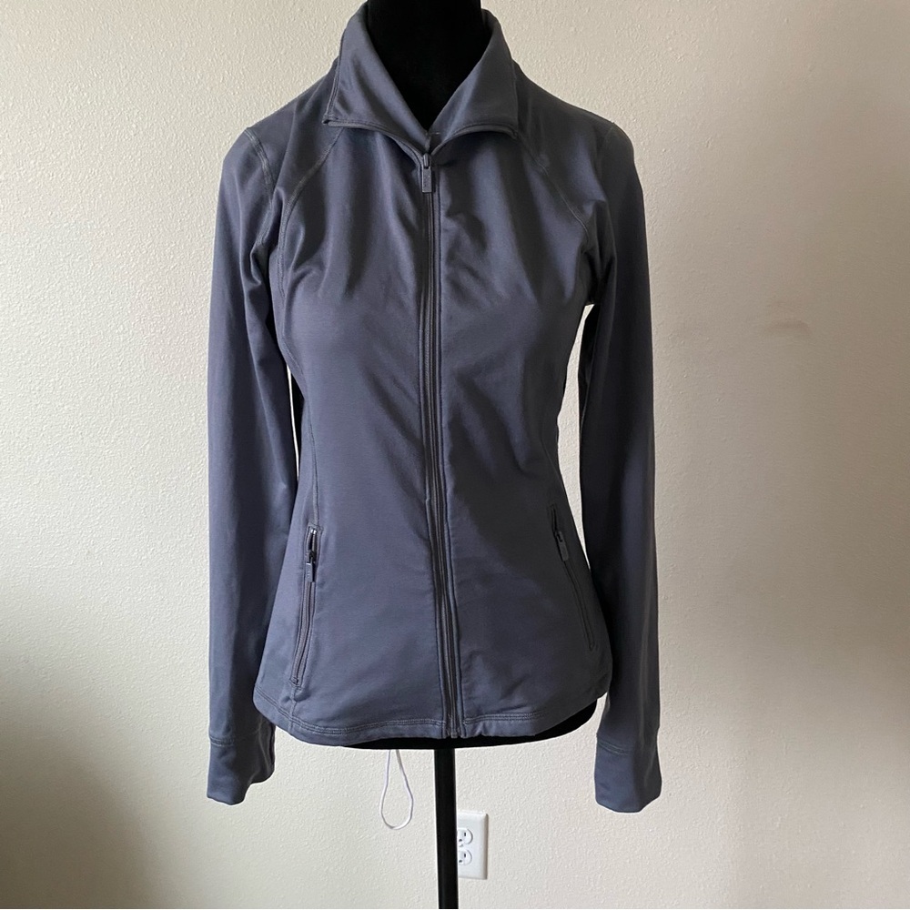 Pink active women’s sweater shirt gray color size M - Picture 10 of 11
